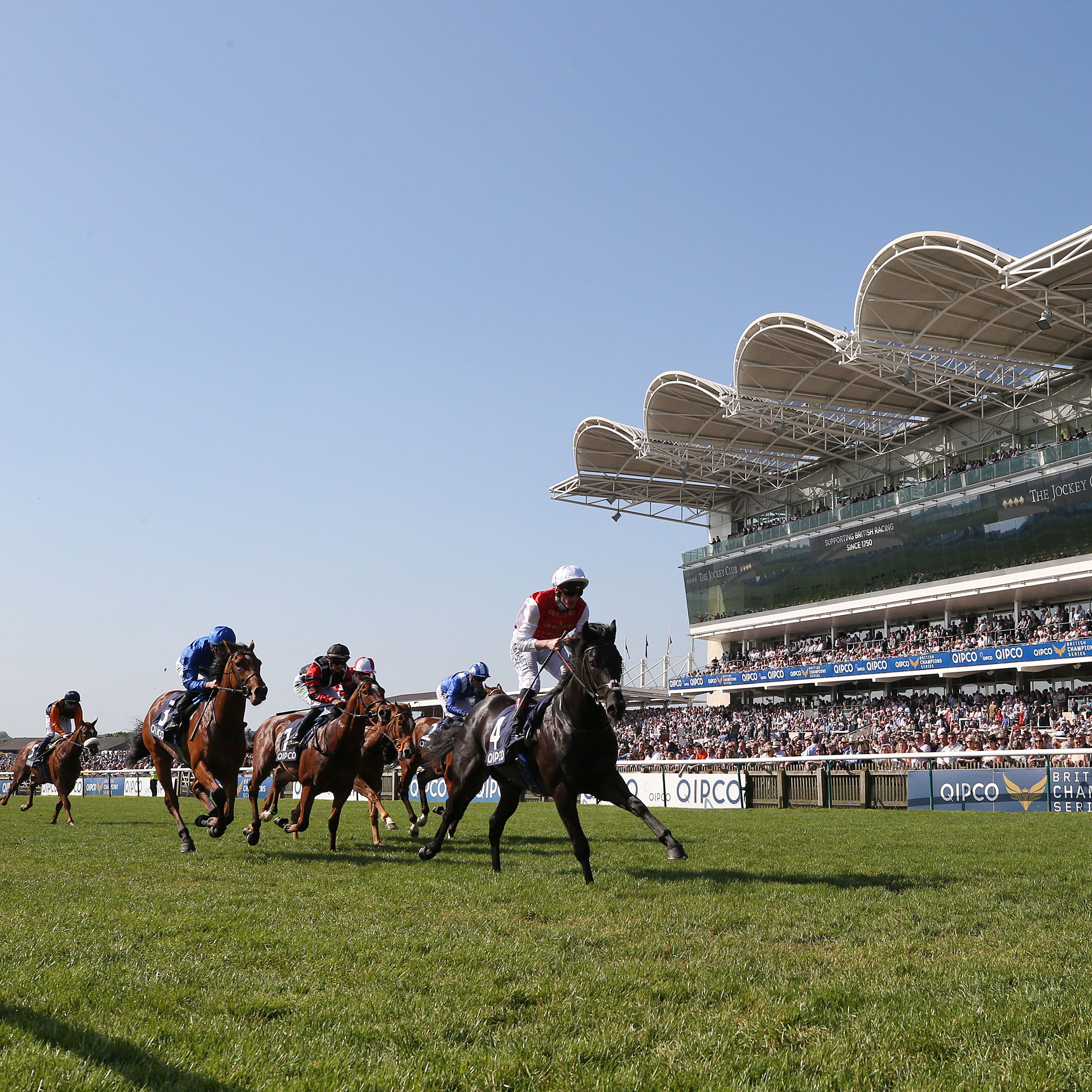 Konchek pictured winning at Newmarket