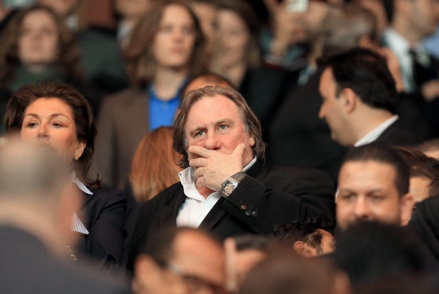 Gerard Depardieu (Mike Egerton/PA)