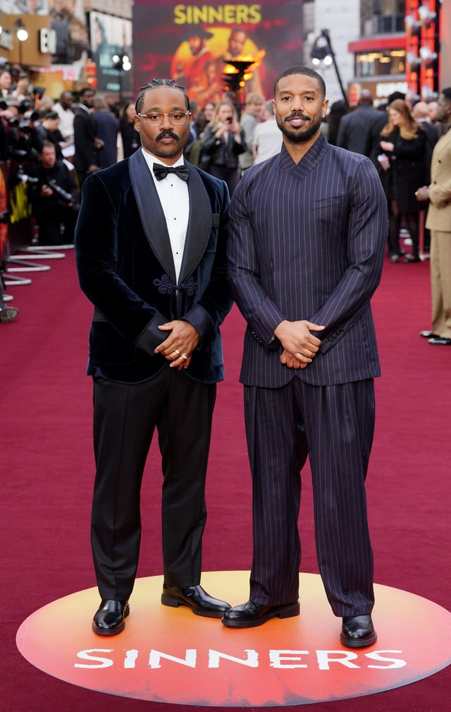 Ryan Coogler (left) and Michael B Jordan