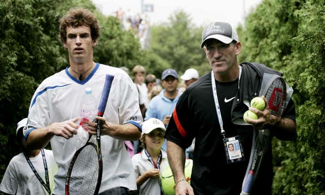 Andy Murray and former coach Brad Gilbert