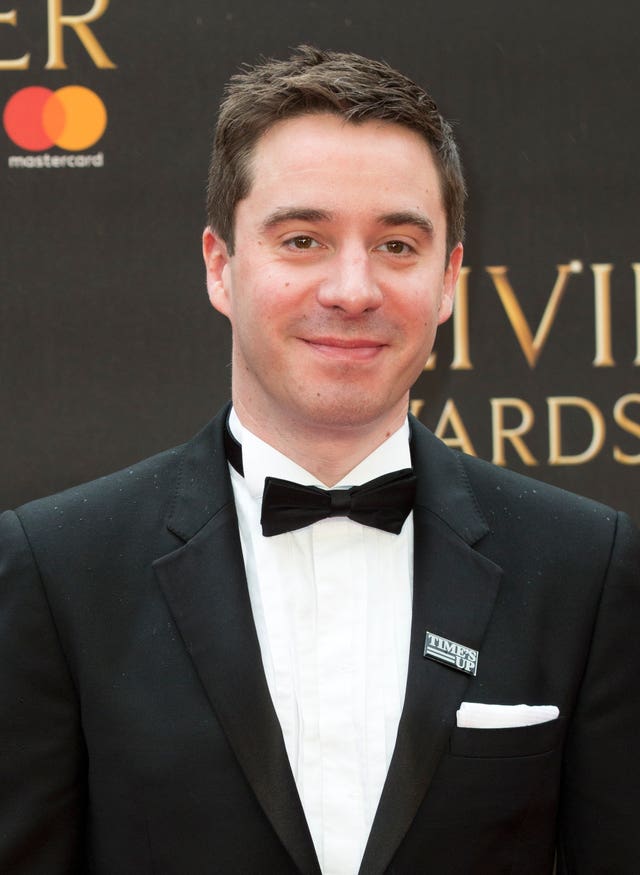 James Graham arriving for The Olivier Awards 