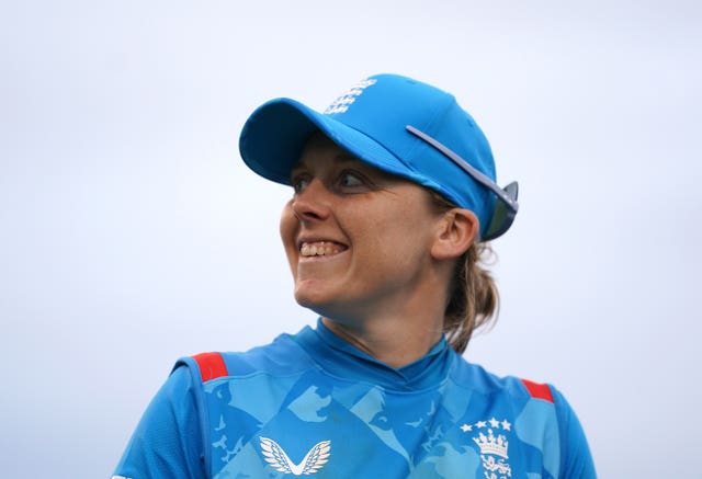 England captain Heather Knight