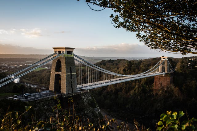 A view of the Clifton Suspension Bridge