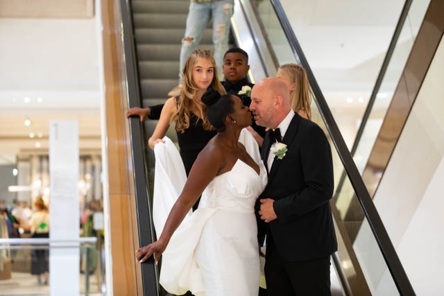 First wedding at Selfridges