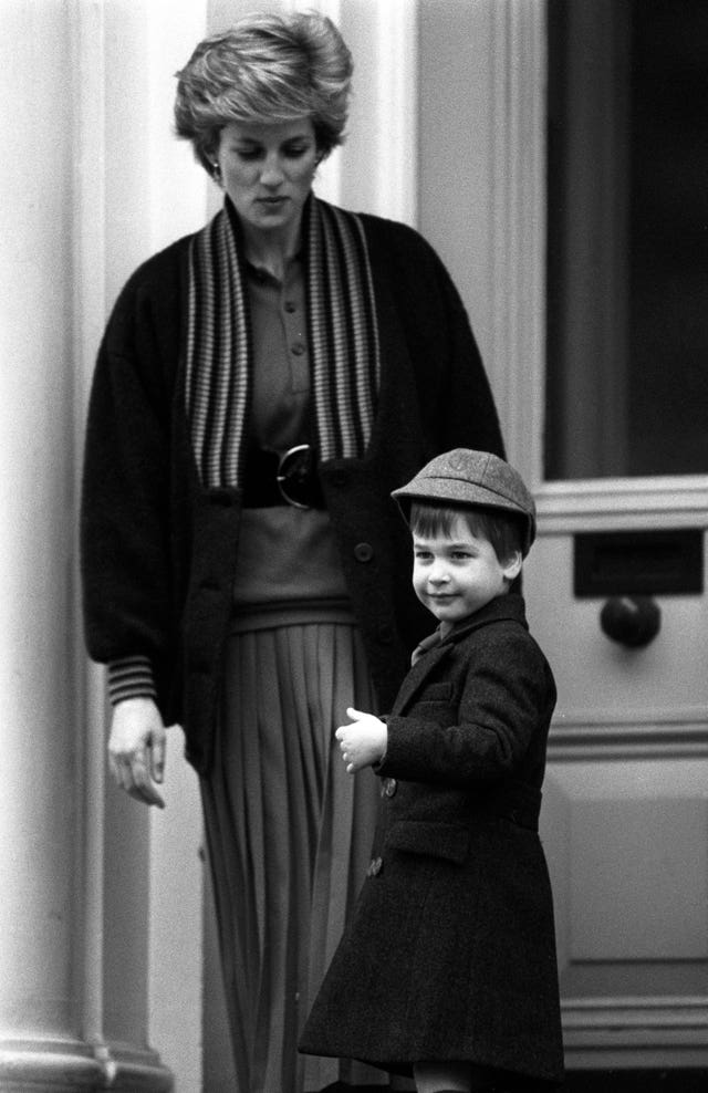 Prince William’s First day at School – Wetherby School, London