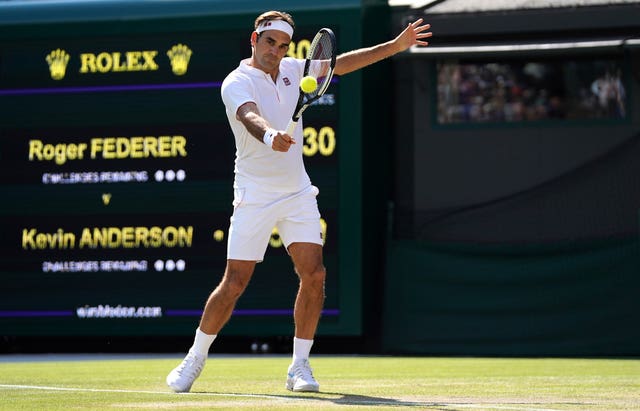 Roger Federer at Wimbledon