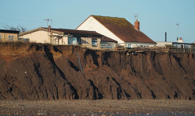 Coastal erosion