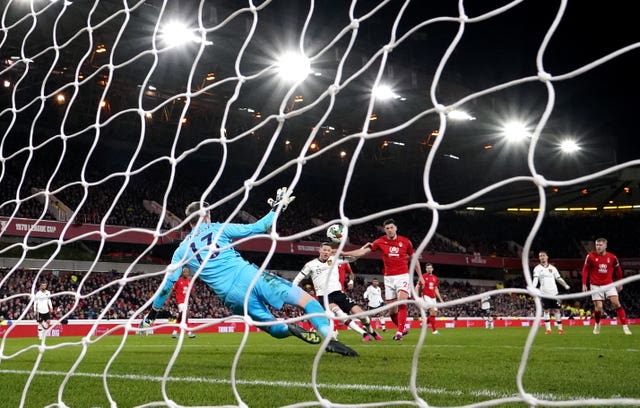 Wout Weghorst scores his first goal for Manchester United