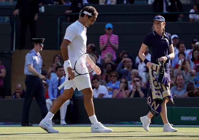 Federer suffered a shock quarter-final defeat to Kevin Anderson in 2018 