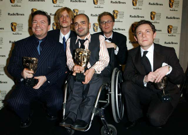 Ricky Gervais TV BAFTAs 2004