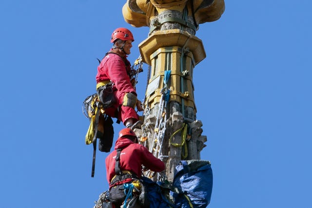 Norwich Cathedral spire restoration