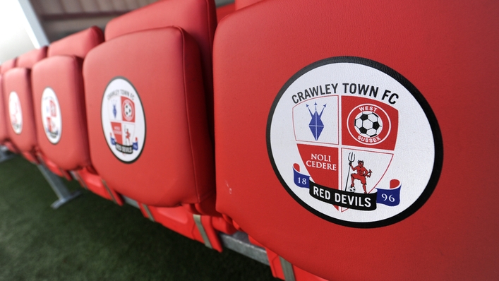 Crawley are just two points adrift of the League Two play-offs (Andrew Matthews/PA)