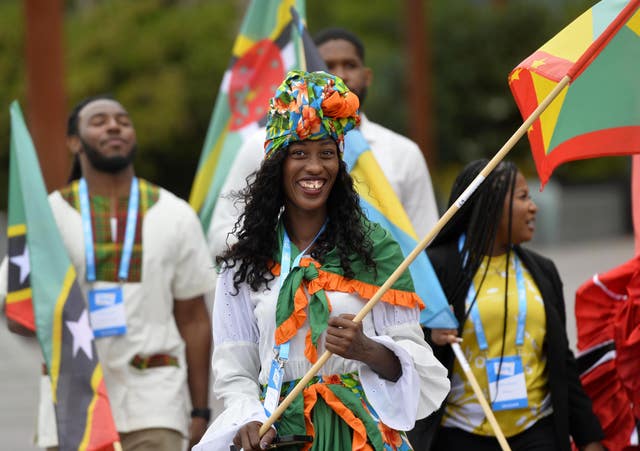 One young world opening ceremony
