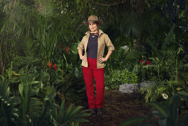 Coleen Rooney in her jungle gear for I'm A Celebrity... Get Me Out Of Here! 