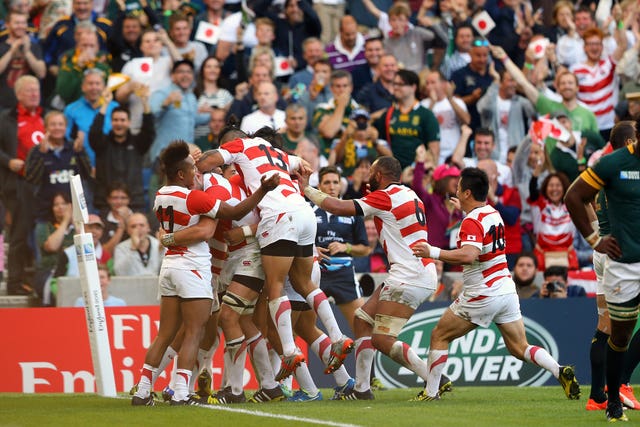 Japan beat South Africa in one of the great World Cup shocks.