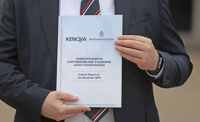 The front cover of the Operation Kenova Interim Report into Stakeknife
