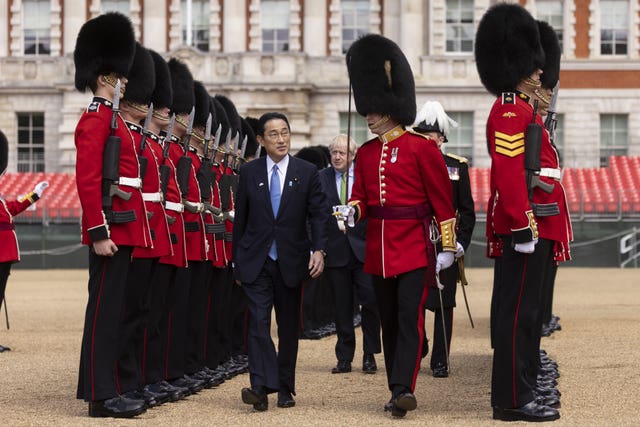 Prime Minister Fumio Kishida visit to UK