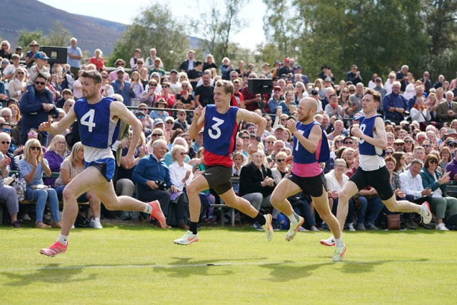 The Braemar Gathering highland games