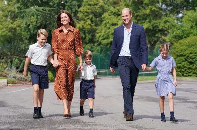 Royals first day at new school