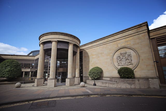 View of High Court in Glasgow