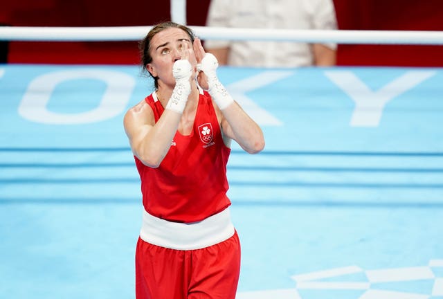 Kellie Harrington is into the final of the women's lightweight category (Adam Davy/PA)