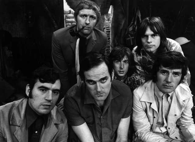 The crew of Monty Python’s Flying Circus