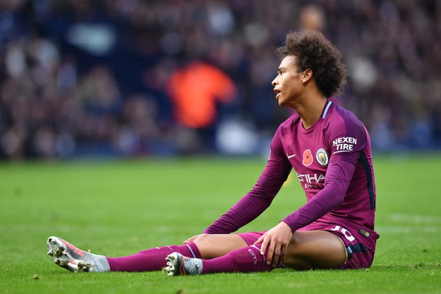 Manchester City forward Leroy Sane 