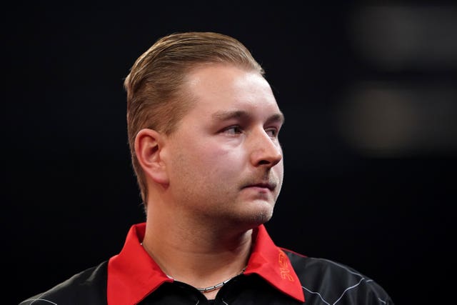 Dimitri Van Den Bergh is one of three players locked on 15 points at the top of the Premier League table