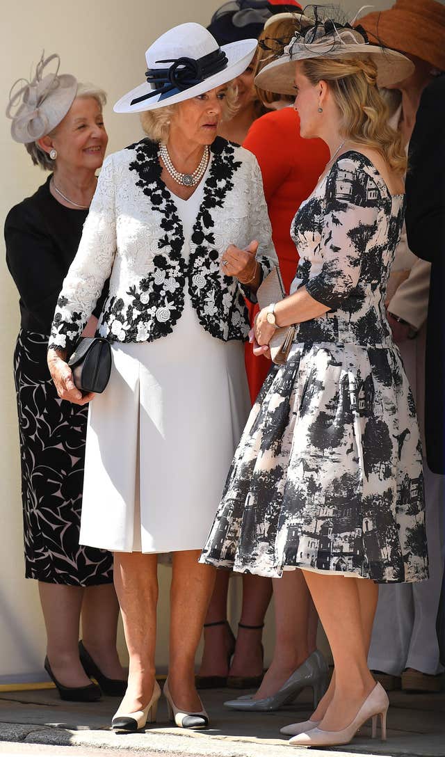 The Duchess of Cornwall and the Countess of Wessex