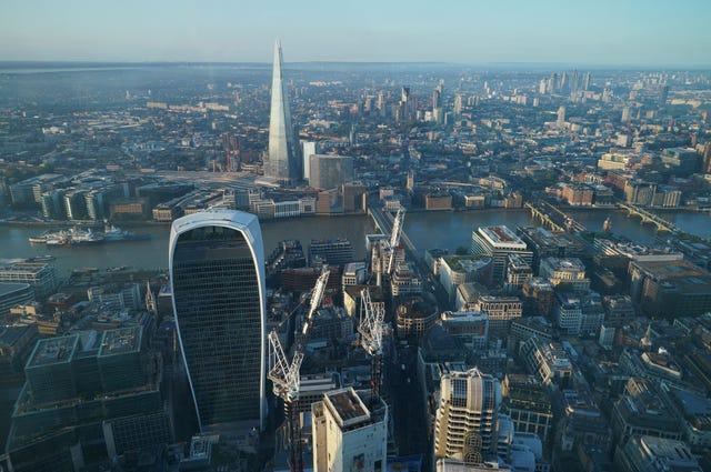 A view of the London skyline 