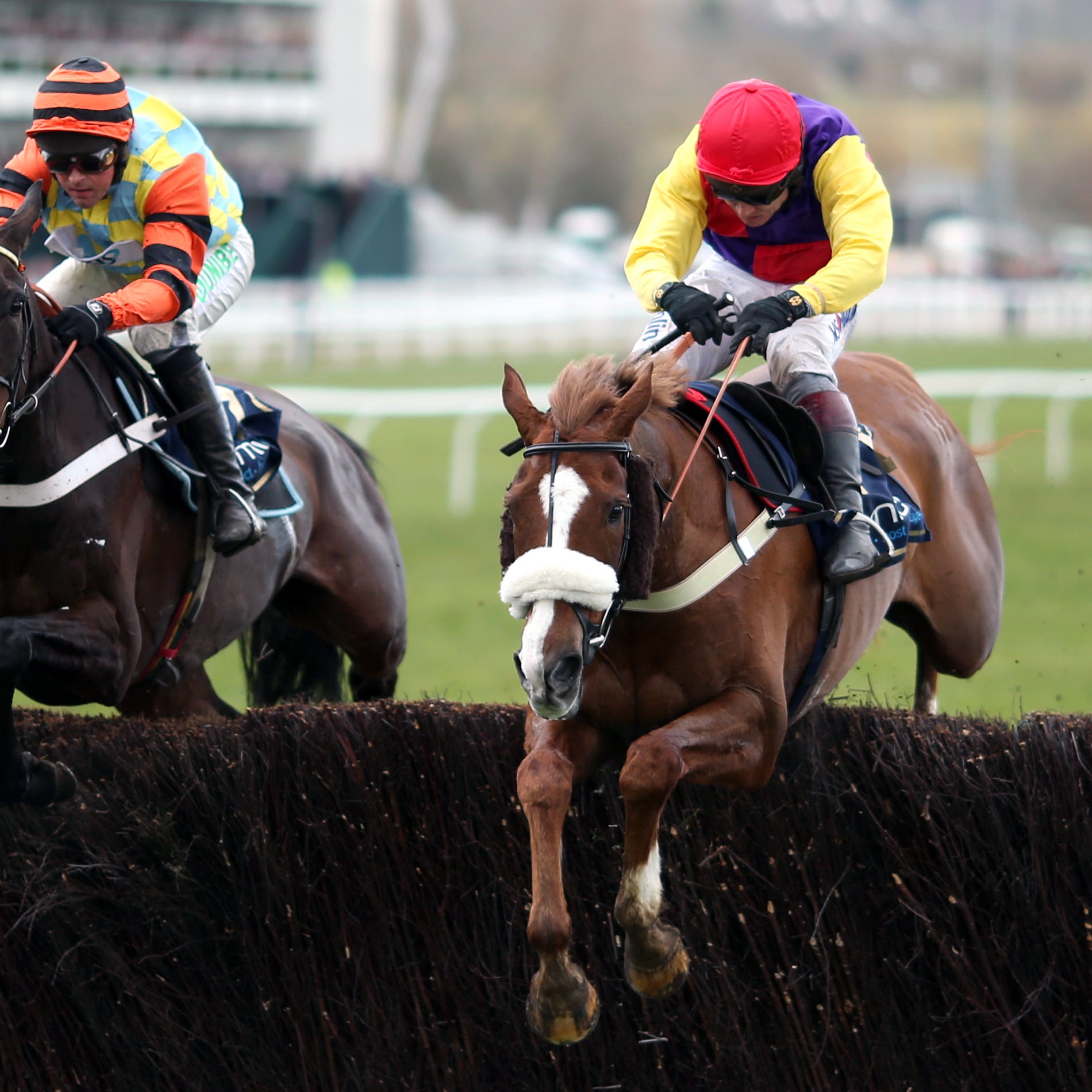 Native River, right, who could head straight to the Magners Gold Cup