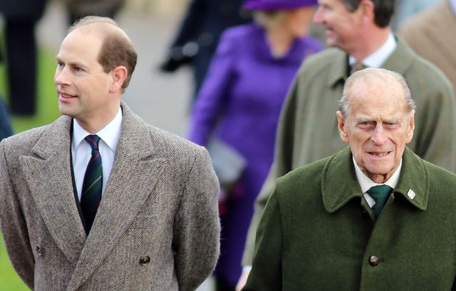 Royal attends Christmas Day church service