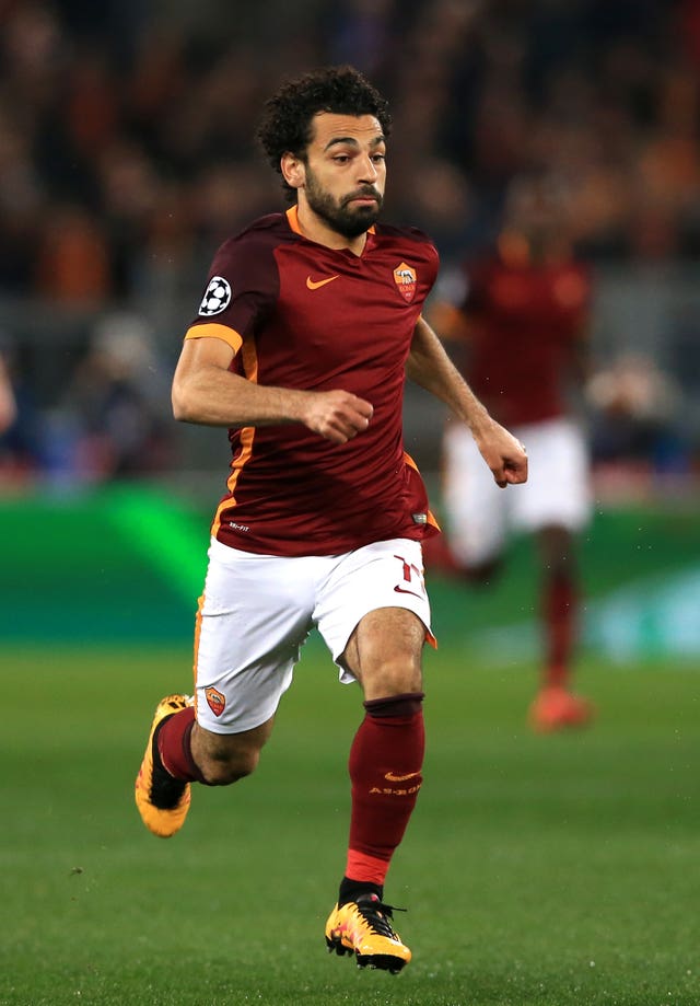 Salah spent time at Roma