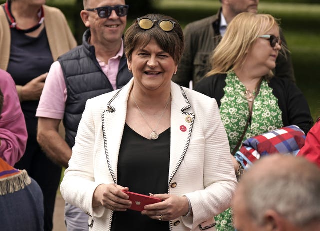 Arlene Foster has been recognised in the list 