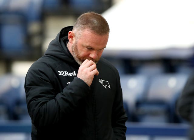 A win would be enough for Derby and manager Wayne Rooney to avoid the drop