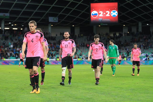 Scotland missed out on World Cup qualification 