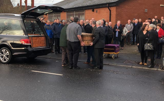Sean Garland funeral