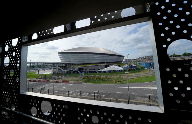 A general view of The SSE Hydro on the Scottish Event Campus in Glasgow