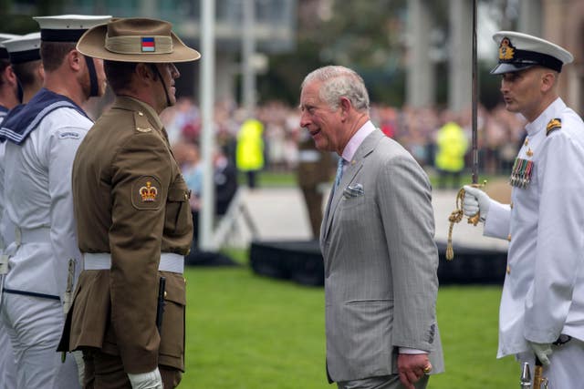 Royal visit to Australia – Day One
