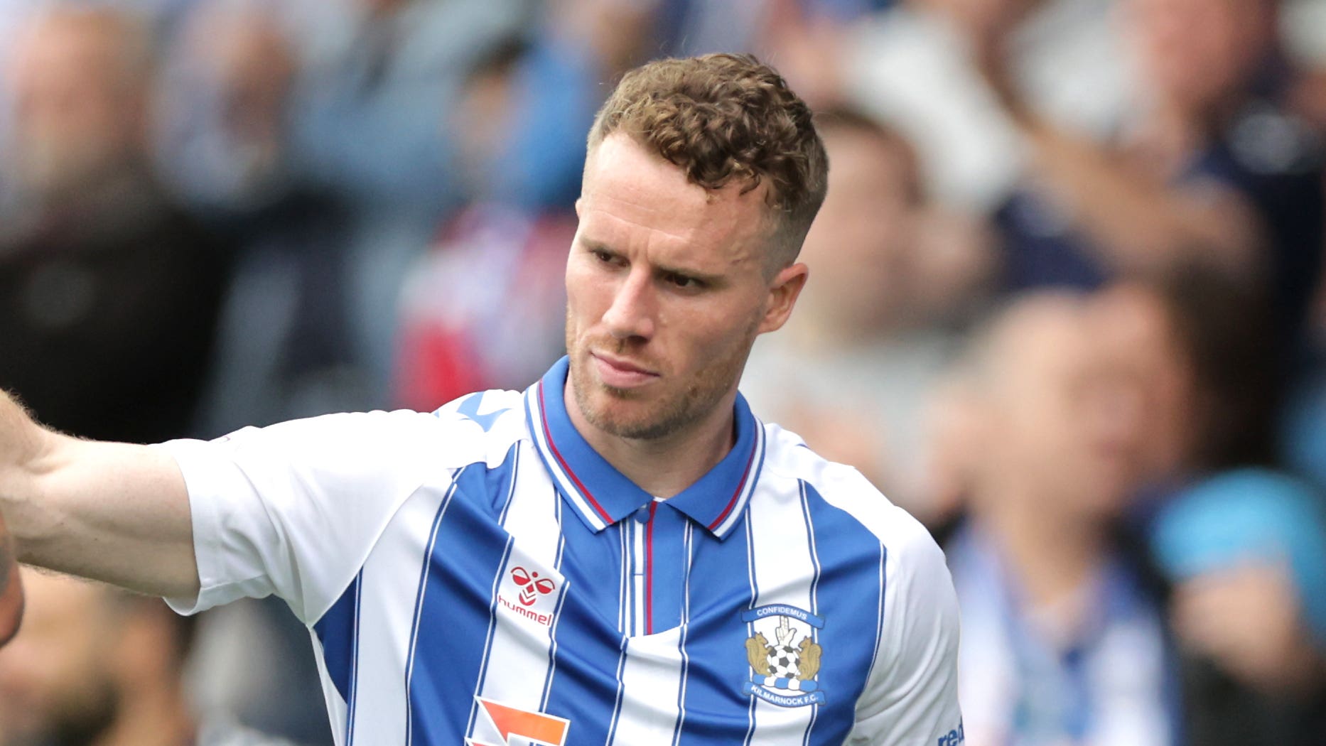 Marley Watkins was on target for Kilmarnock (Steve Welsh/PA)