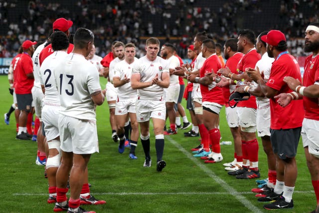 All four of England's previous four Tests against Tonga have been at a World Cup