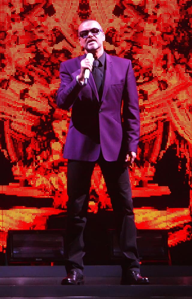 George Michael in concert – London