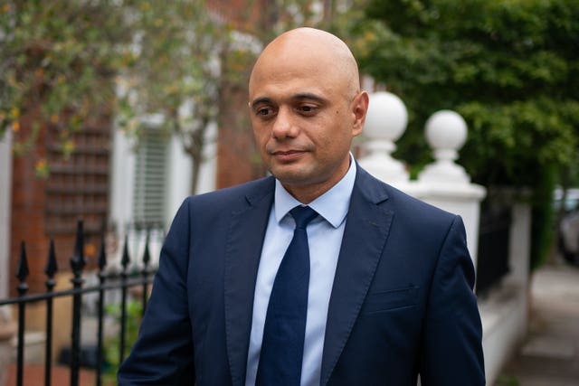 Health Secretary Sajid Javid