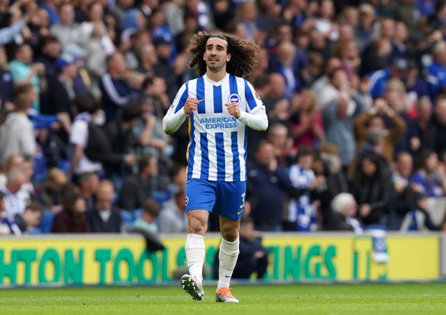 Brighton's Marc Cucurella was a target for City but he looks set to join Chelsea