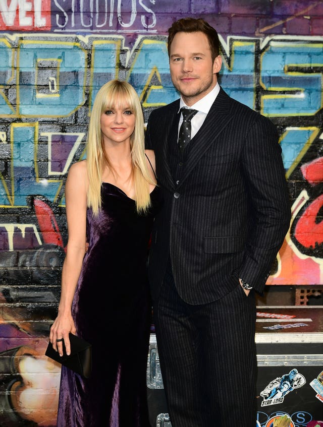 Chris Pratt and Anna Faris 