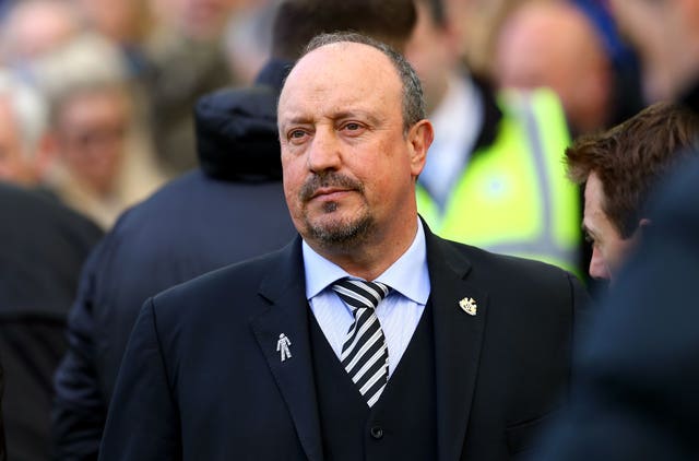 Rafael Benitez has yet to confirm whether he will be in charge of Newcastle next season