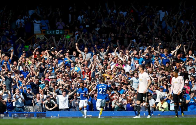 Manchester United were humbled at Goodison Park last season