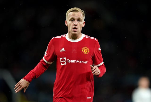 Donny van de Beek has so far struggled to make an impact at Manchester United