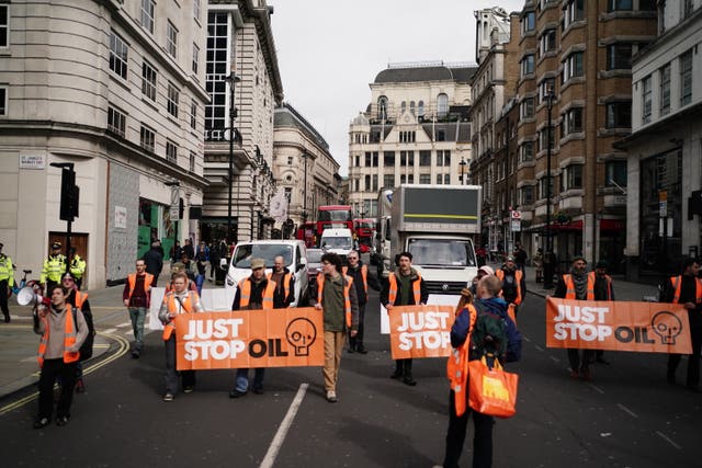 Just Stop Oil protest