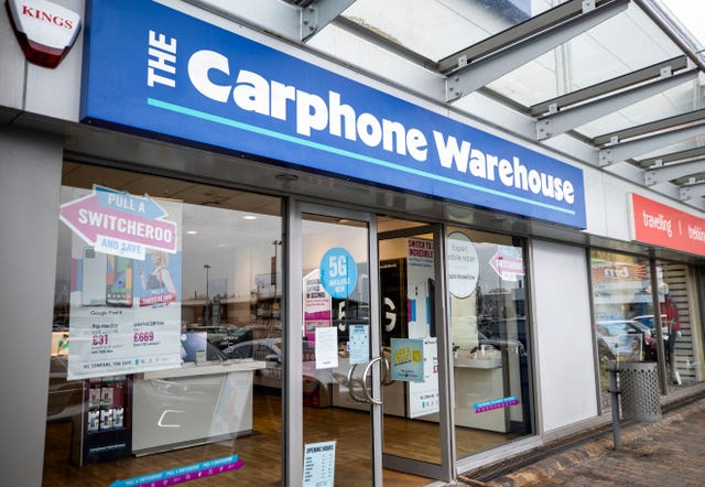 Carphone Warehouse jobs axe